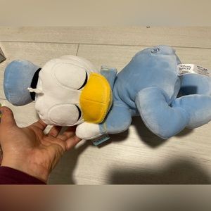 Brand, new sleeping, baby, Donald Duck